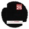 Black with Black Core 11.7x16.5 Uncut Mat Board - Blank Sheets, No Opening